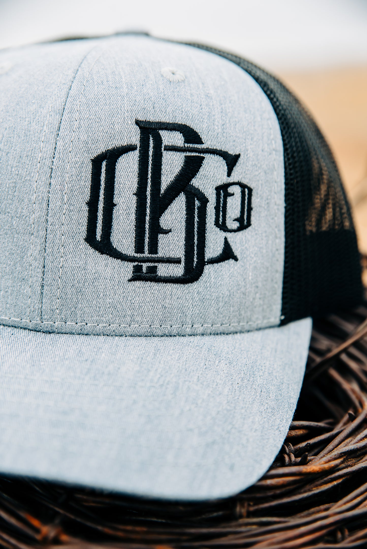 CBCO Gray and Black Snapback Hat