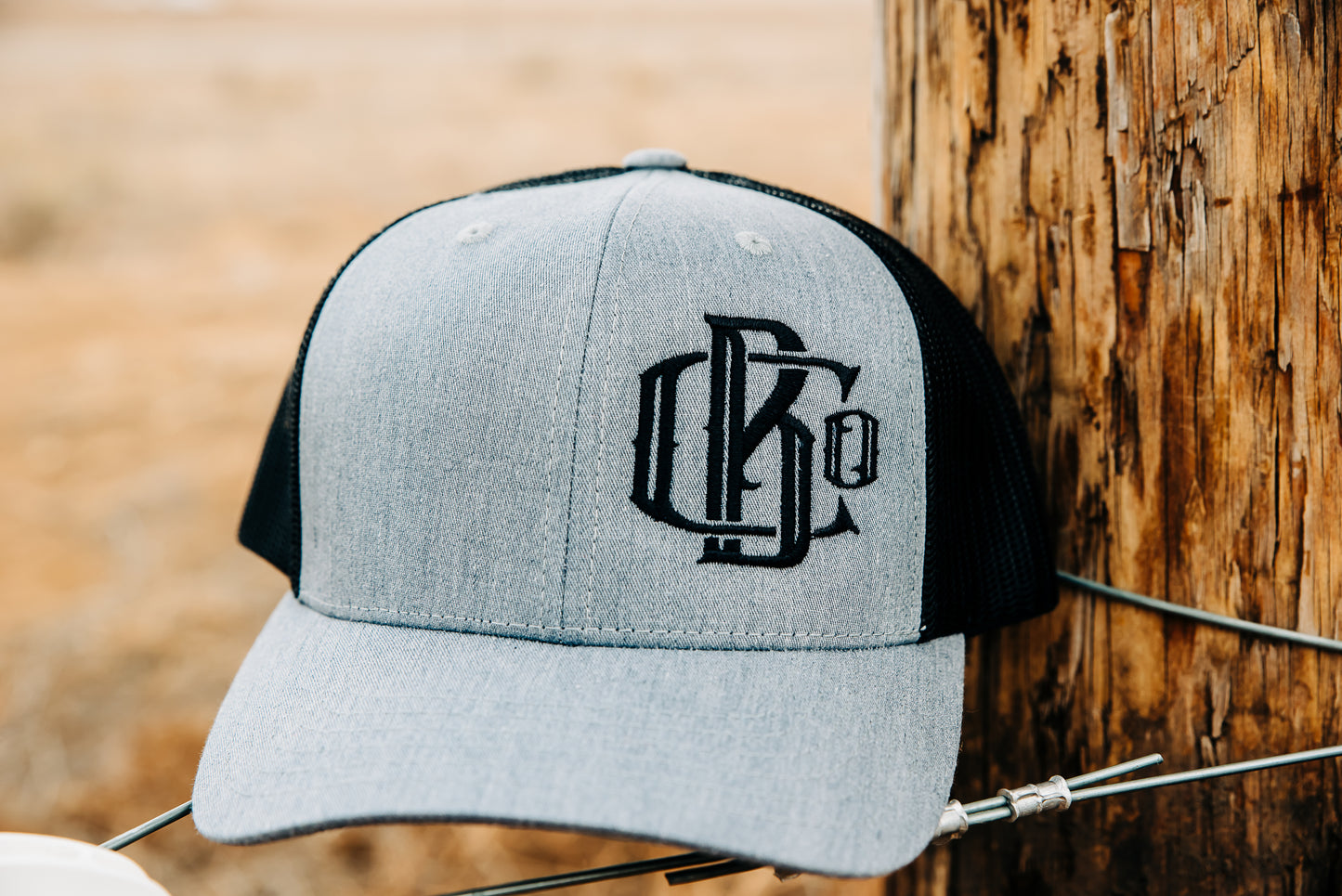 CBCO Gray and Black Snapback Hat